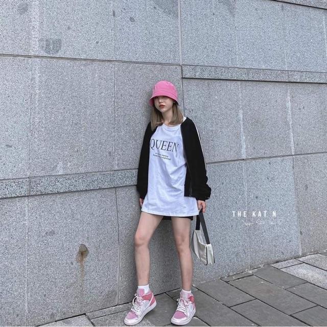 BÁN SỈ ÁO BOMBER 2 SỌC CHO NỮ