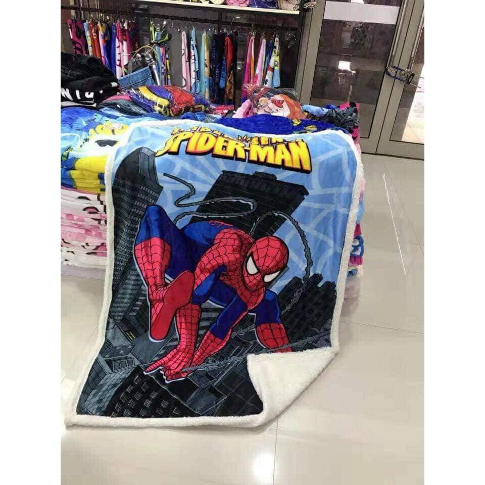 Chăn lông cừu vịt vàng , đôrêmon hellokitty hồng và nhiều mẫu khác cho bé trai bé gái