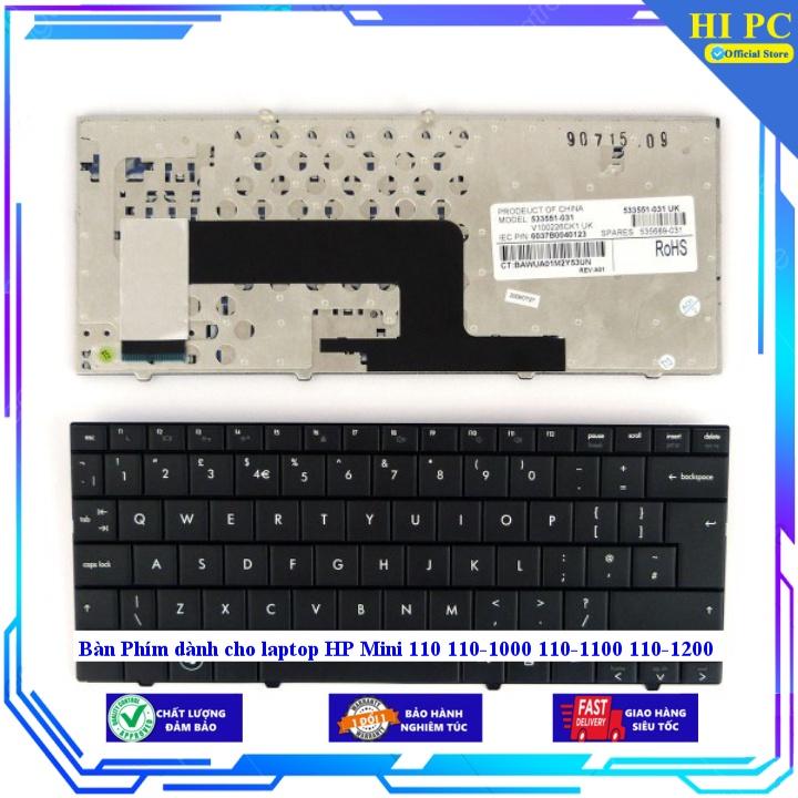 Bàn Phím dành cho laptop HP Mini 110 110-1000 110-1100 110-1200 - Hàng Nhập Khẩu
