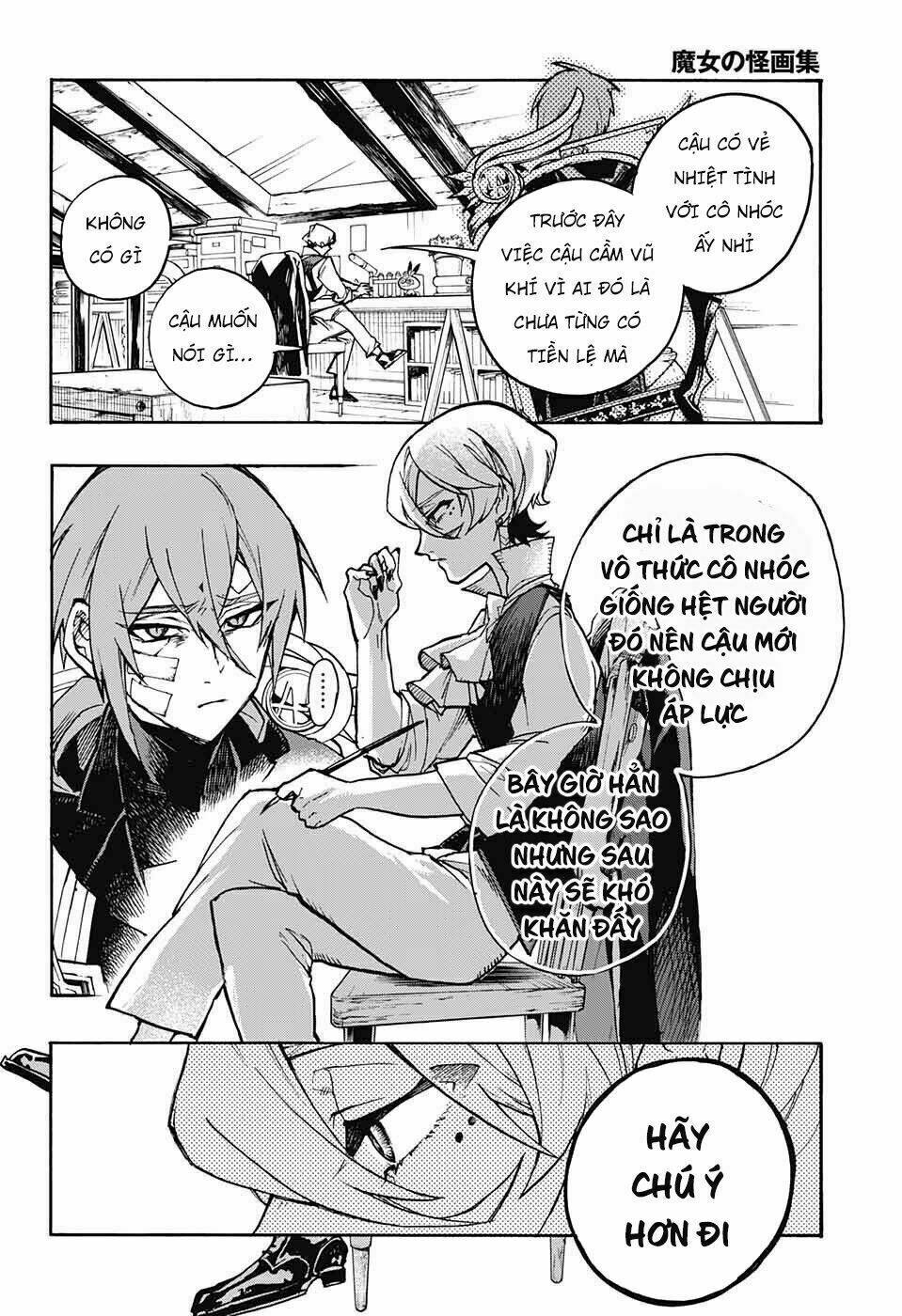 những bức họa quái dị của phù thủy chapter 15 28