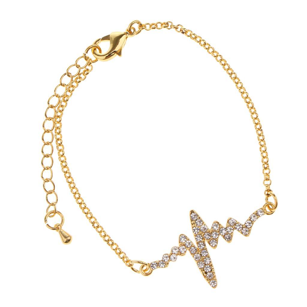 Novelty Heartbeat Bracelet Bangle Unisex Bangle