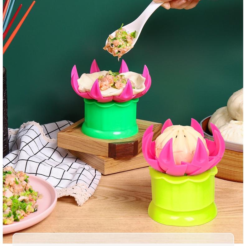 Khuôn Làm Bánh Bao Hình Hoa Sen Loại Lớn