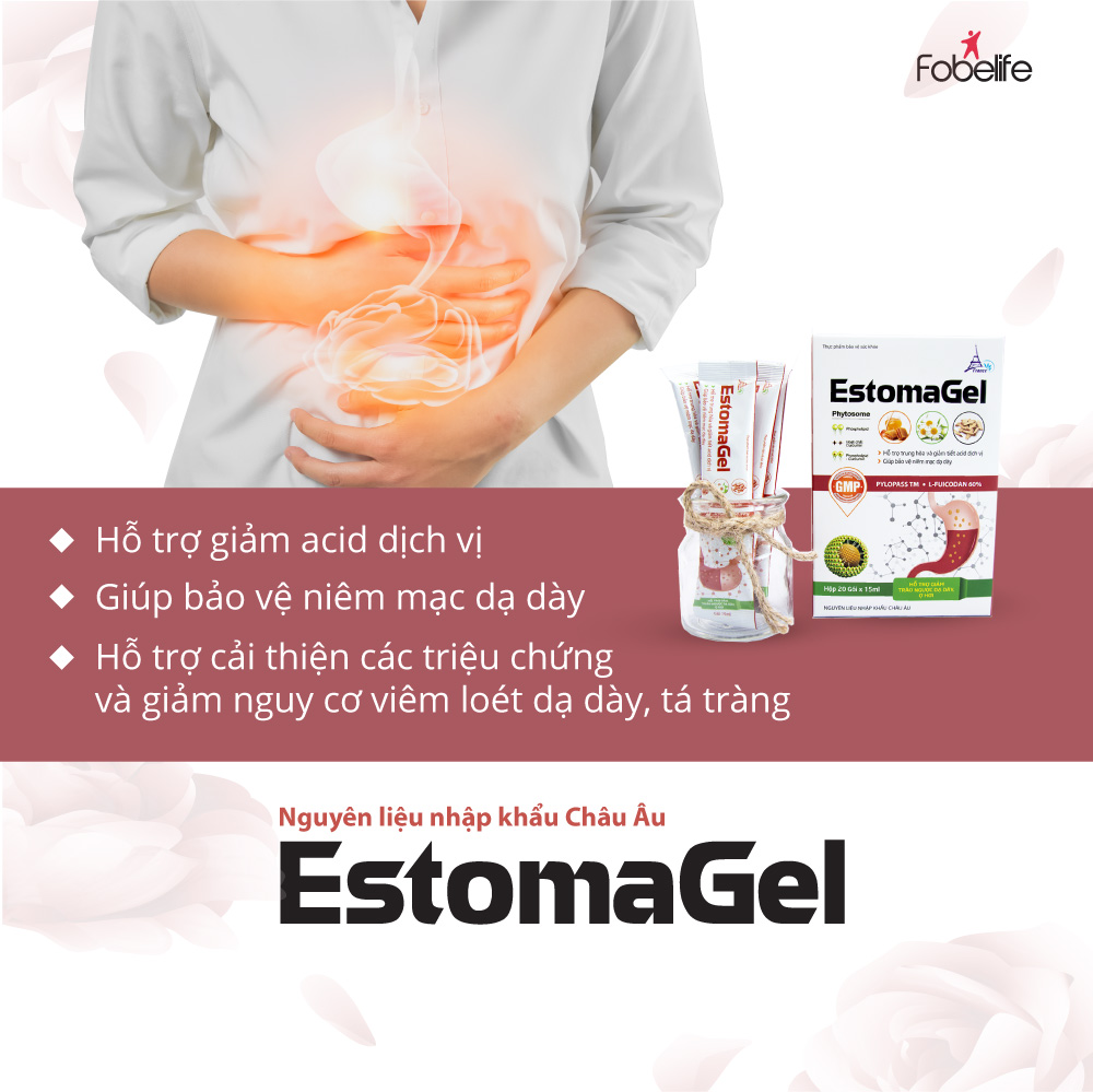 Gói Uống Giảm Nhanh Cơn Đau Dạ Dày Trào Ngược Thực Quản ESTOMAGEL