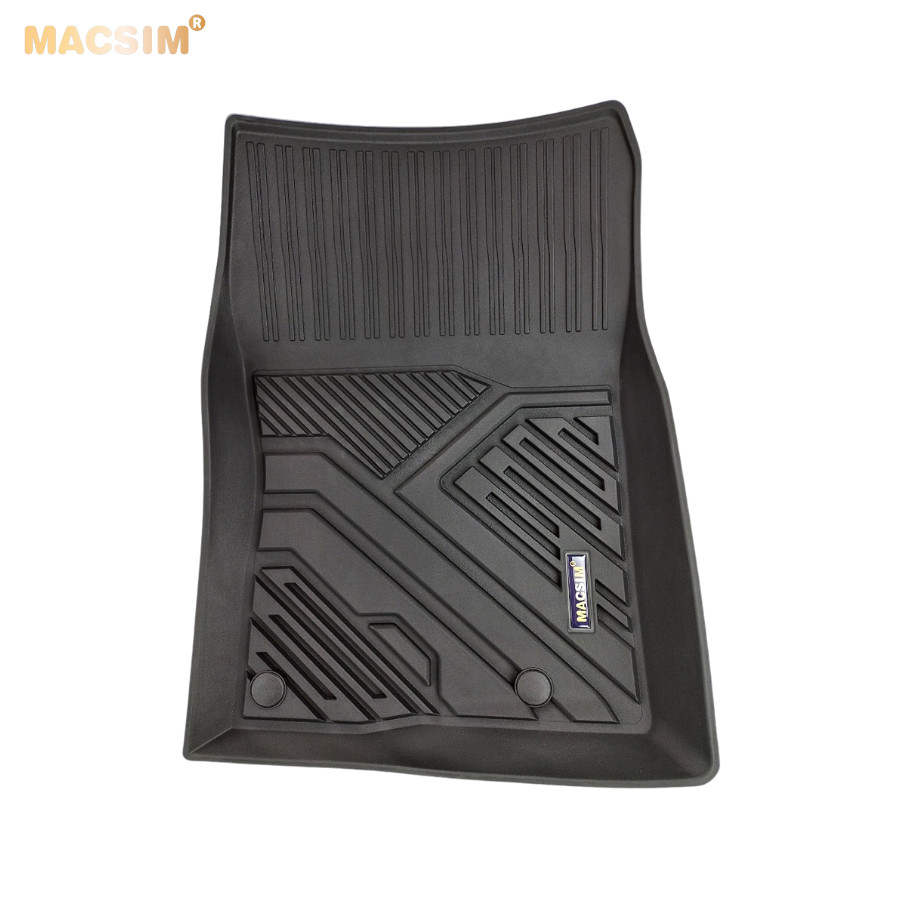 Thảm lót sàn xe ô tô Mazda Cx30 2020+ Nhãn hiệu Macsim chất liệu nhựa TPE cao cấp màu đen