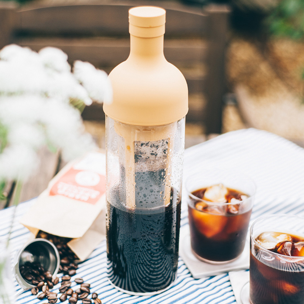 Bình pha cà phê Cold Brew Hario 650ml FIC-70-MC (Vàng Mocha)