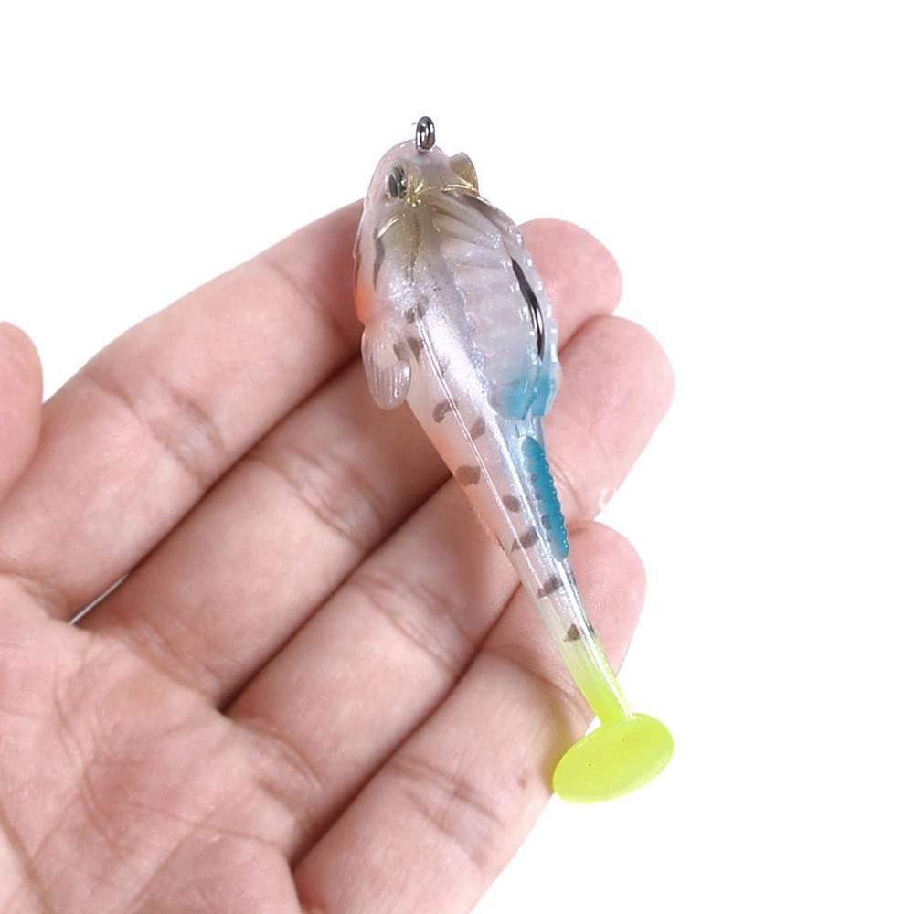 Mồi câu cá mồi mềm giả cá câu lure dấu lưỡi siêu nhạy 8cm / 14g MG-17