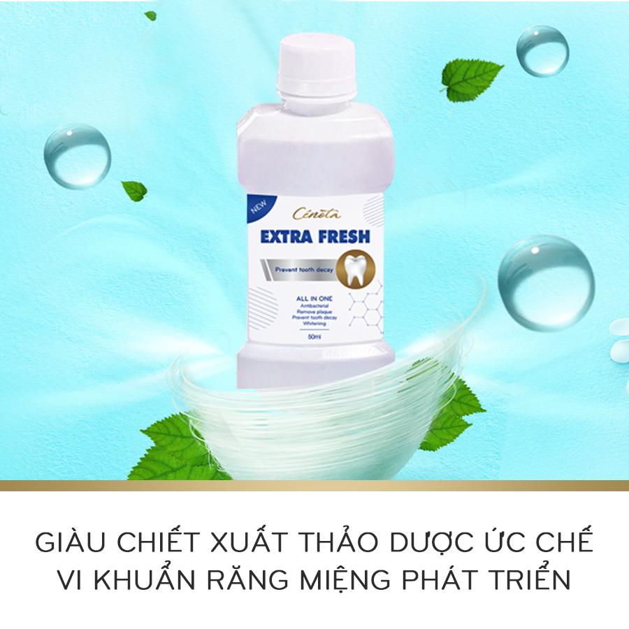 Nước Súc Miệng Cenota Extra Fresh 50ml Trắng Sạch Thơm Mát