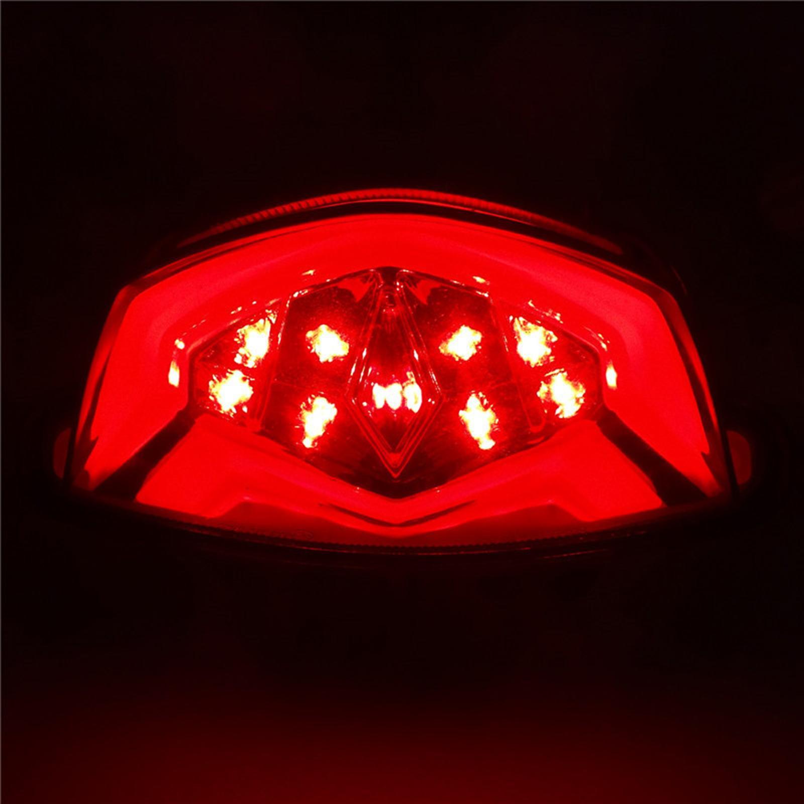 LED Tail Light Brake Stop Light Brake Turn Signal Lamp, Fit for Suzuki Gsx-S750 17-20