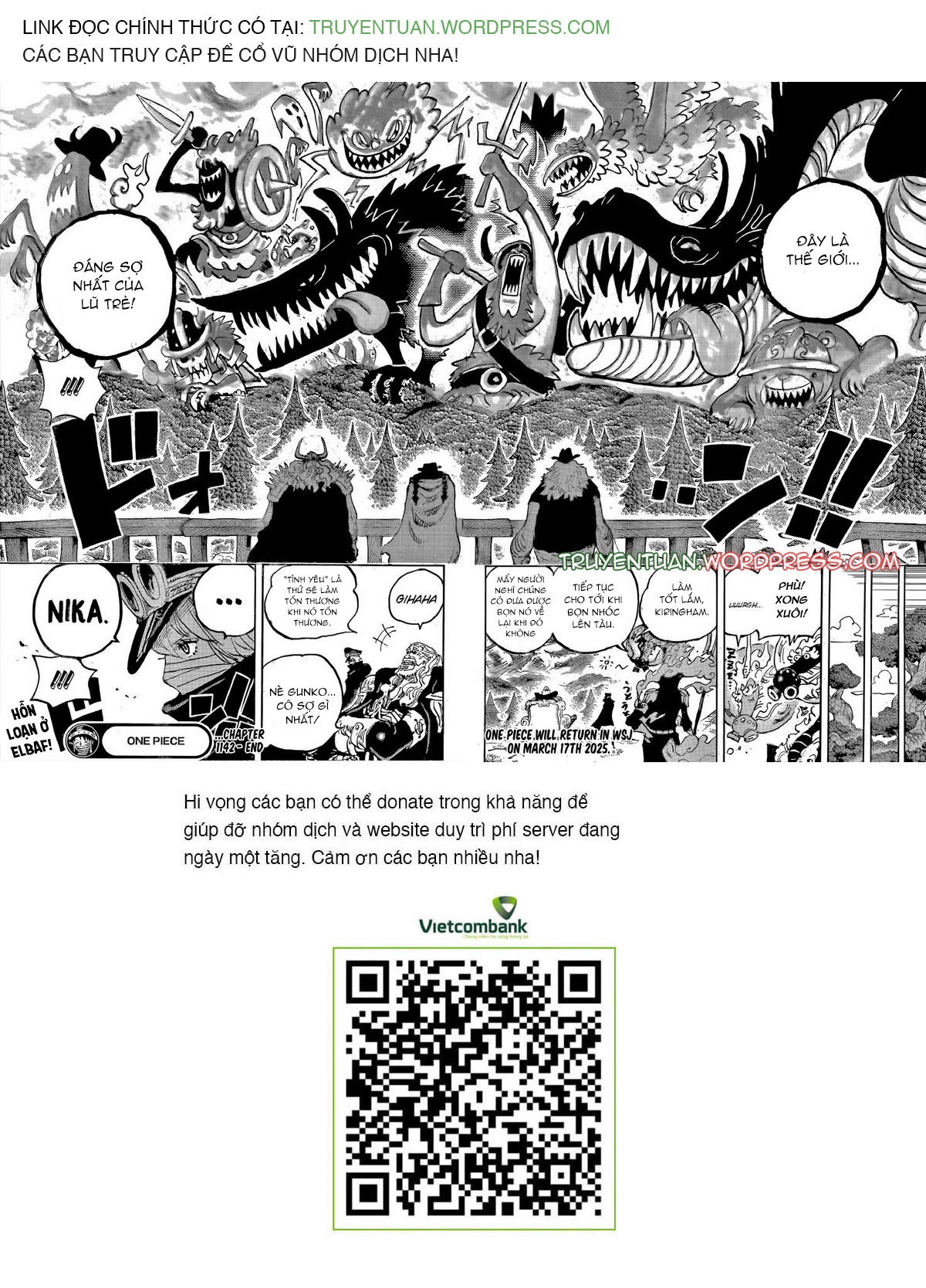 đảo hải tặc - one piece chapter 1142 14