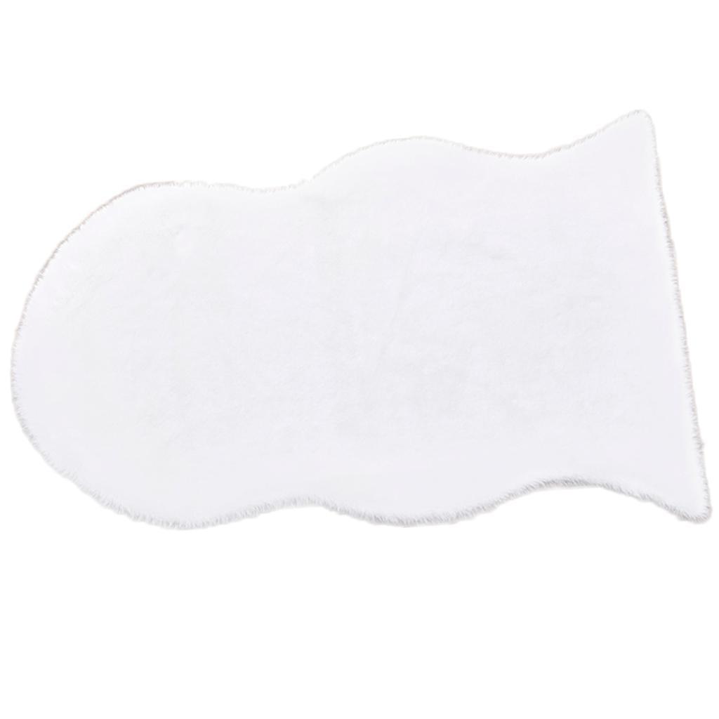 Soft Area Rugs for Kids Room Play Mat Anti- Nursery Carpets White