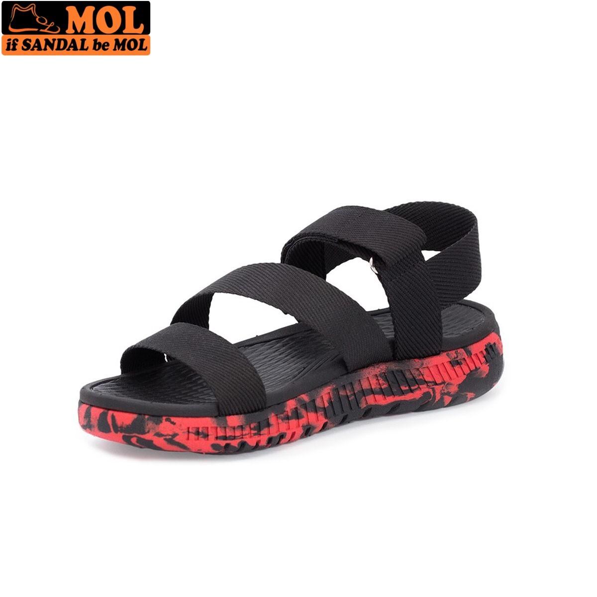 Giày sandal nữ siêu nhẹ hiệu MOL thích hợp mang đi học MS2B2