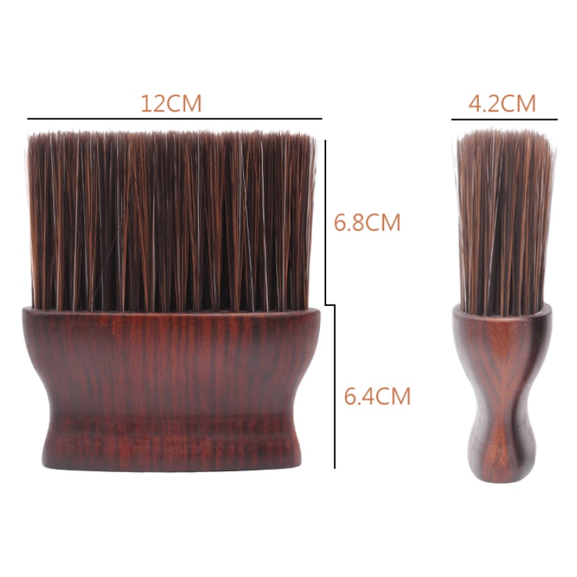 Chổi phủi Tóc Chuyên Nghiệp Cán Gỗ siêu mềm