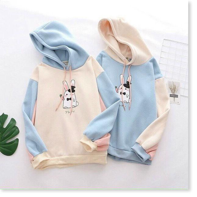 ÁO HOODIES NỮ HỌA TIẾT XINH XẮN MÀU SẮC TƯƠI MÁT FROM TO Y HÌNH LANA FASHION