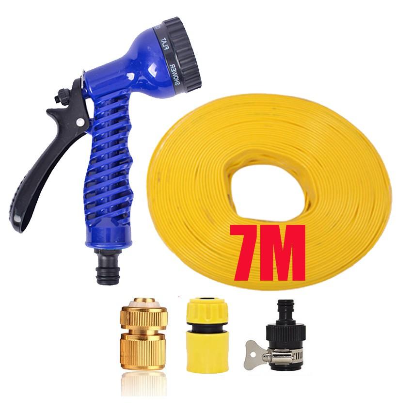 Bộ dây vòi xịt rửa xe, tưới cây, dọn dẹp nhà cửa 7-10m 206843
