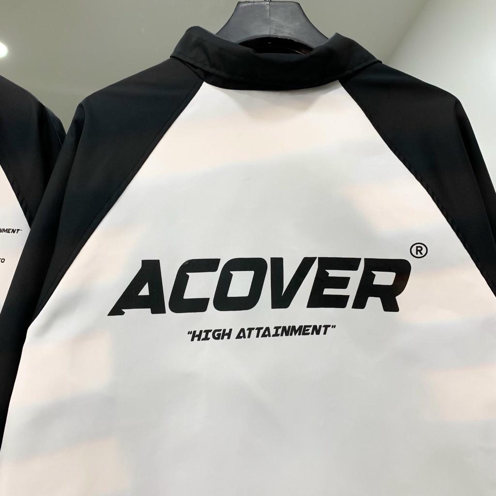 Áo Khoác Dù ACOVER JACKET Vải Dù 2 Lớp Form Rộng Ulzzang Unisex