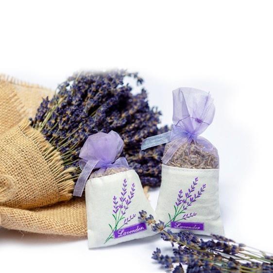 Túi Thơm Hoa Oải Hương Lavender Túi Thơm Treo Tủ Quần Áo, Nhà