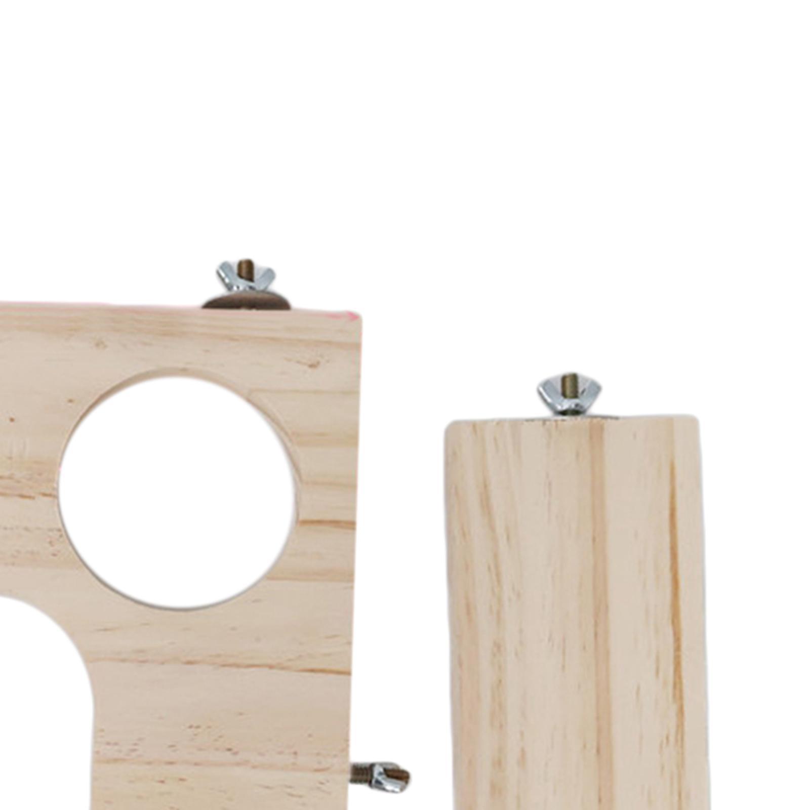 5Pcs Hamster Stand Platform Habitat Decor for Gerbil Climbing Exercise Toys