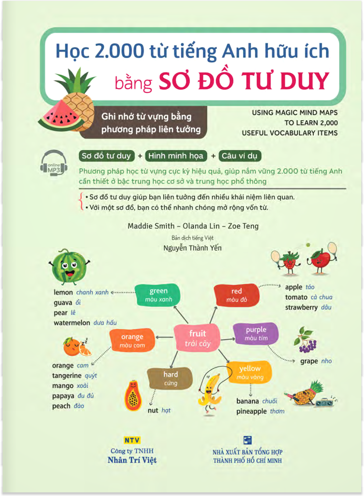 Học 2000 Từ Tiếng Anh Hữu Ích Bằng Sơ Đồ Tư Duy