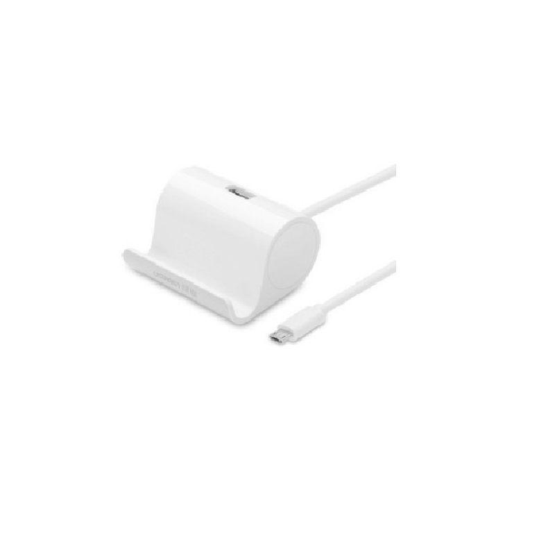 Ugreen UG30307US151TK 0.8m bộ chuyển OTG màu trắng Micro ra Usb kèm chân đế docking stand 80cm - HÀNG CHÍNH HÃNG