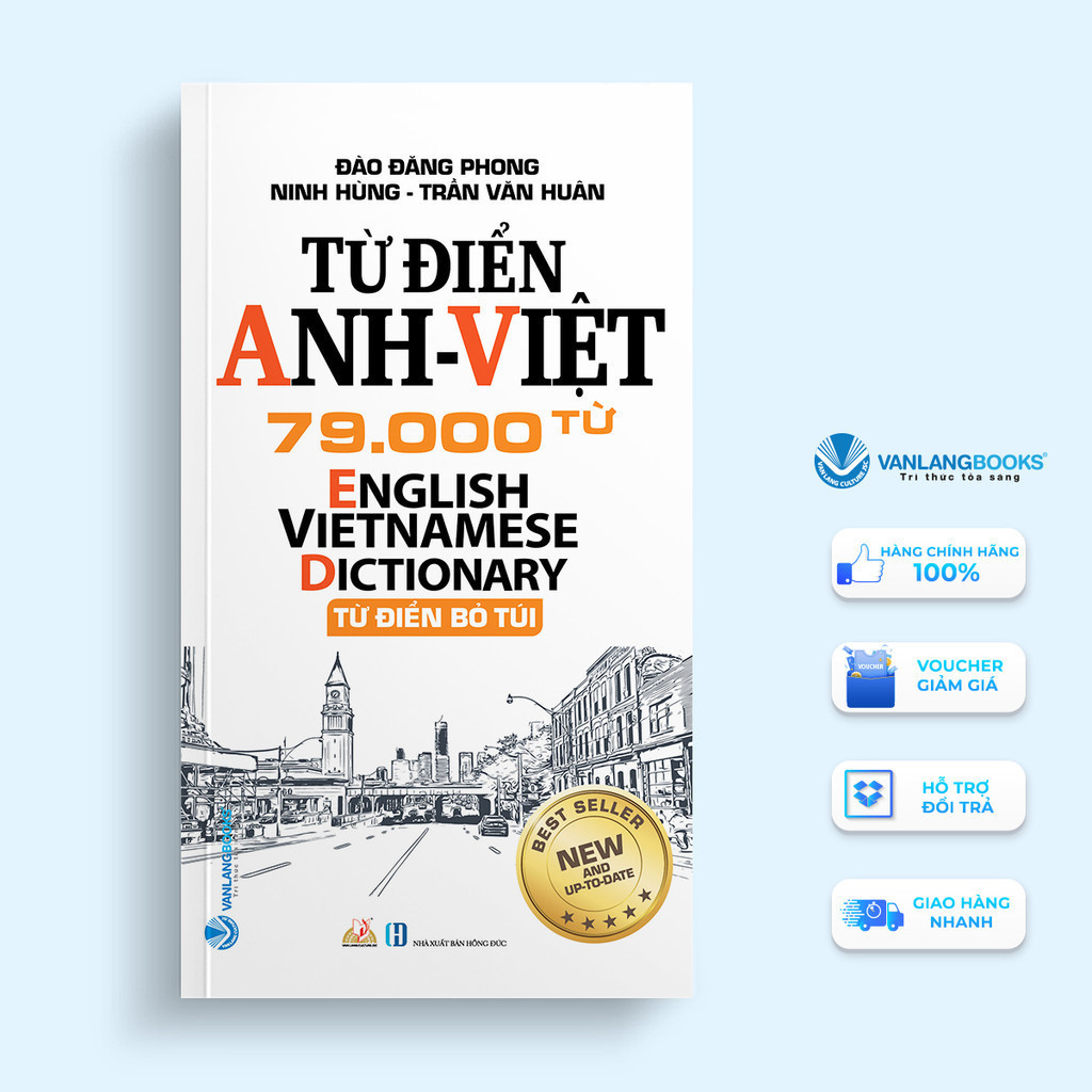Sách - Từ Điển Anh Việt 79000 Từ - Văn Lang