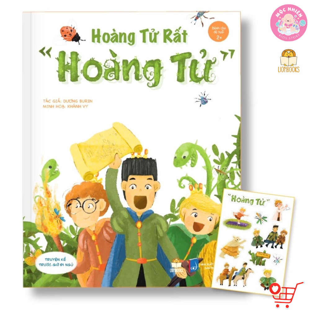 Truyện kể cho bé trước giờ đi ngủ - Truyện cổ tích hiện đại Công Chúa kiểu "Công Chúa", Hoàng tử rất "Hoàng tử" - Bìa cứng - LionBooks