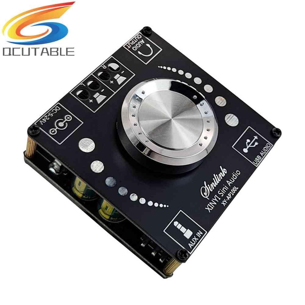 Bảng Mạch Khuếch Đại Âm Thanh Kỹ Thuật Số Kênh 2.0 XY-AP100L 100Wx2