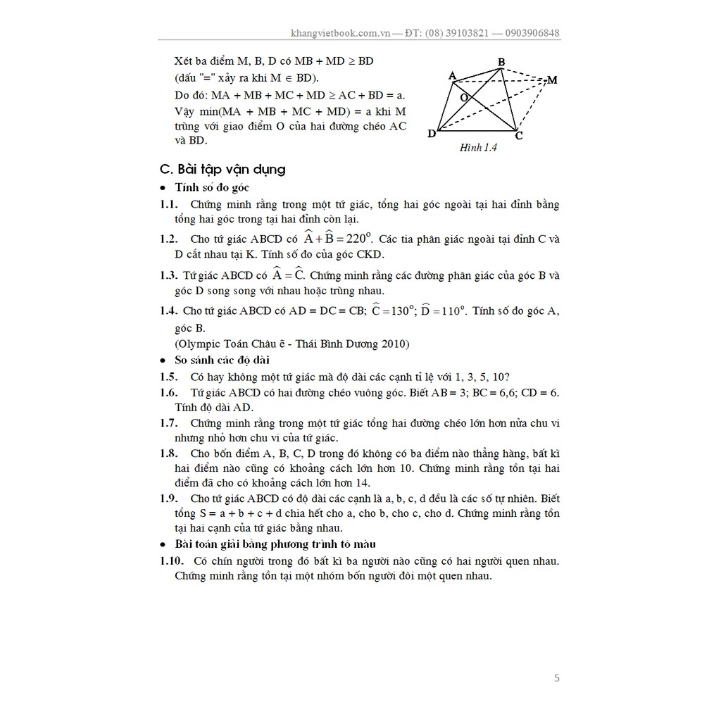 Sách - Phát Triển Tư Duy Sáng Tạo Trong Giải Toán Hình Học 8