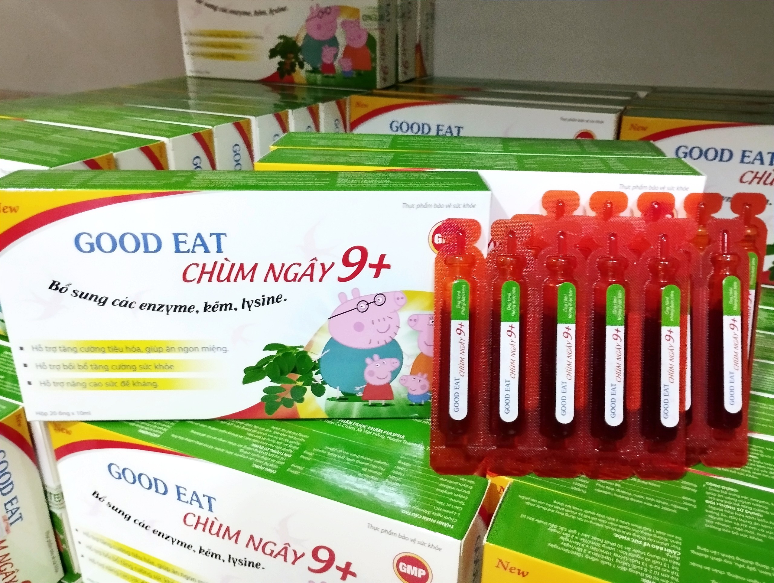 GOODEAT CHÙM NGÂY 9+TĂNG CƯỜNG TIÊU HÓA, ĂN NGON MIỆNG,TĂNG CƯỜNG SỨC ĐỀ KHÁNG, ĂN KHÔNG NGON HOẶC BIẾNG ĂN