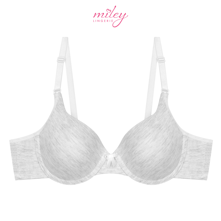 Áo Ngực Cotton Có Gọng Mút Mỏng 1cm Flexi Miley Lingerie BRC_012