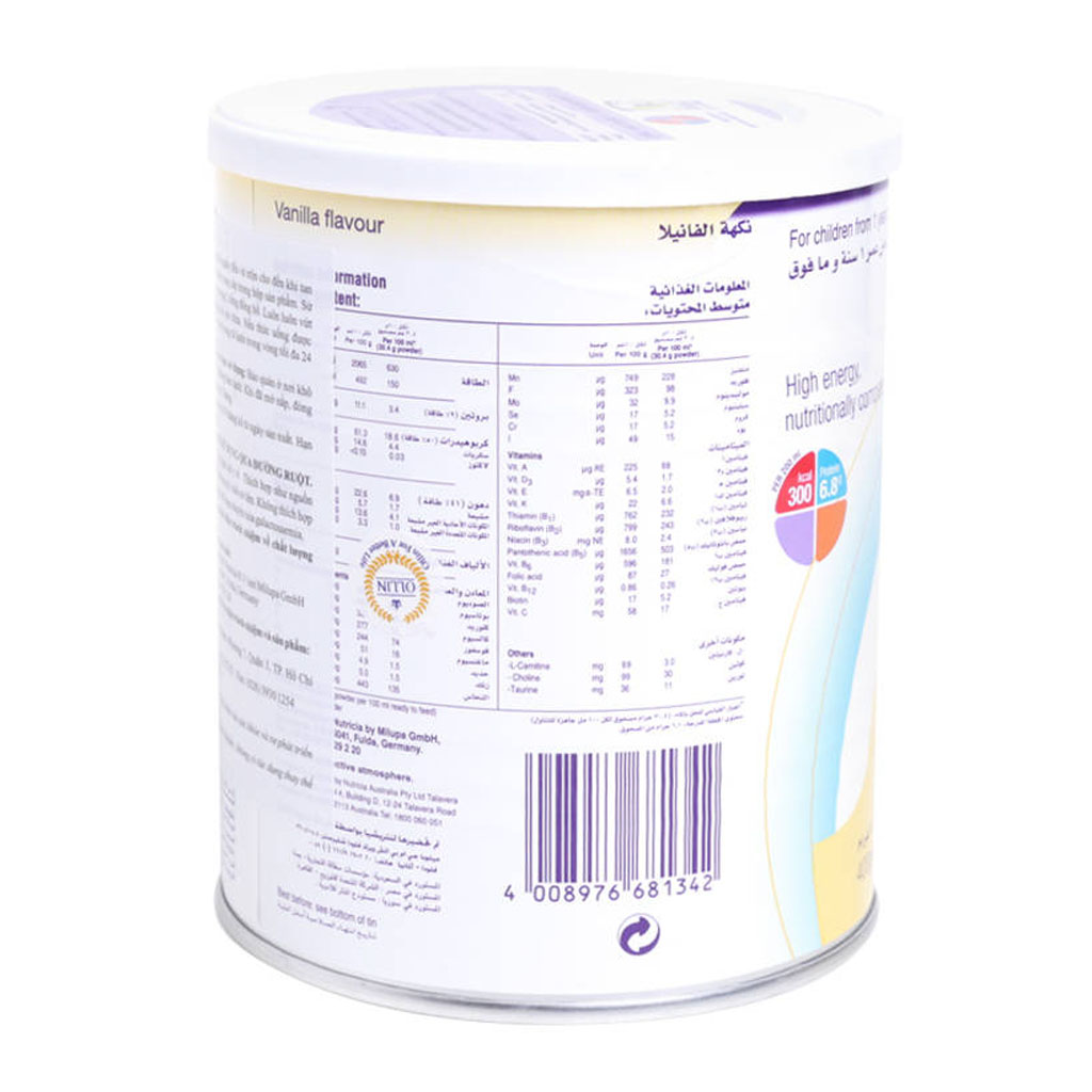 Sữa Bột Nutricia NutriniDrink Hương Vanilla (400g)