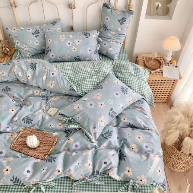 Bộ chăn ga gối cotton 4 món