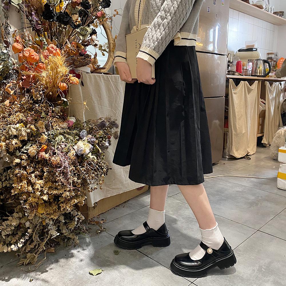 Giày Da Nữ Thời Trang Anh Quốc 2021