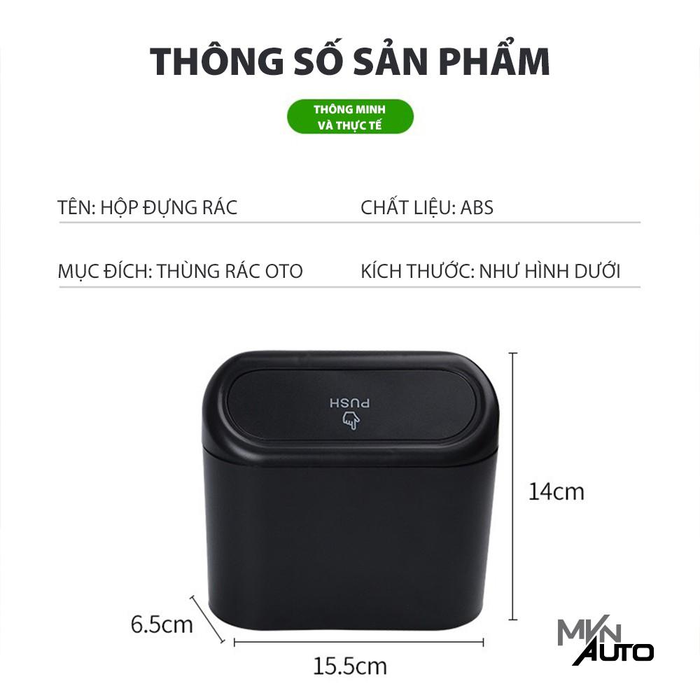 Thùng Rác Mini Để Trên Ô Tô – Thùng Rác Treo Trên Xe – Hộp Đựng Đồ Chuyên Dụng