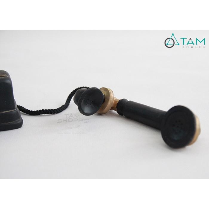 Mô hình Điện thoại cổ quay số tay cầm rời