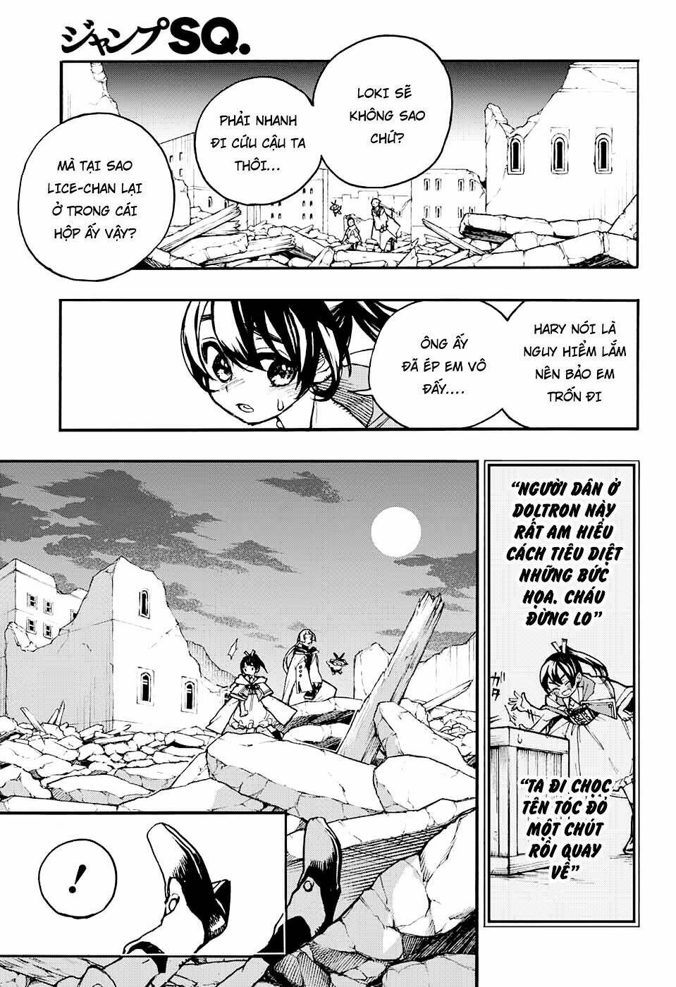 bức họa đẫm máu của phù thủy chapter 11.1 14