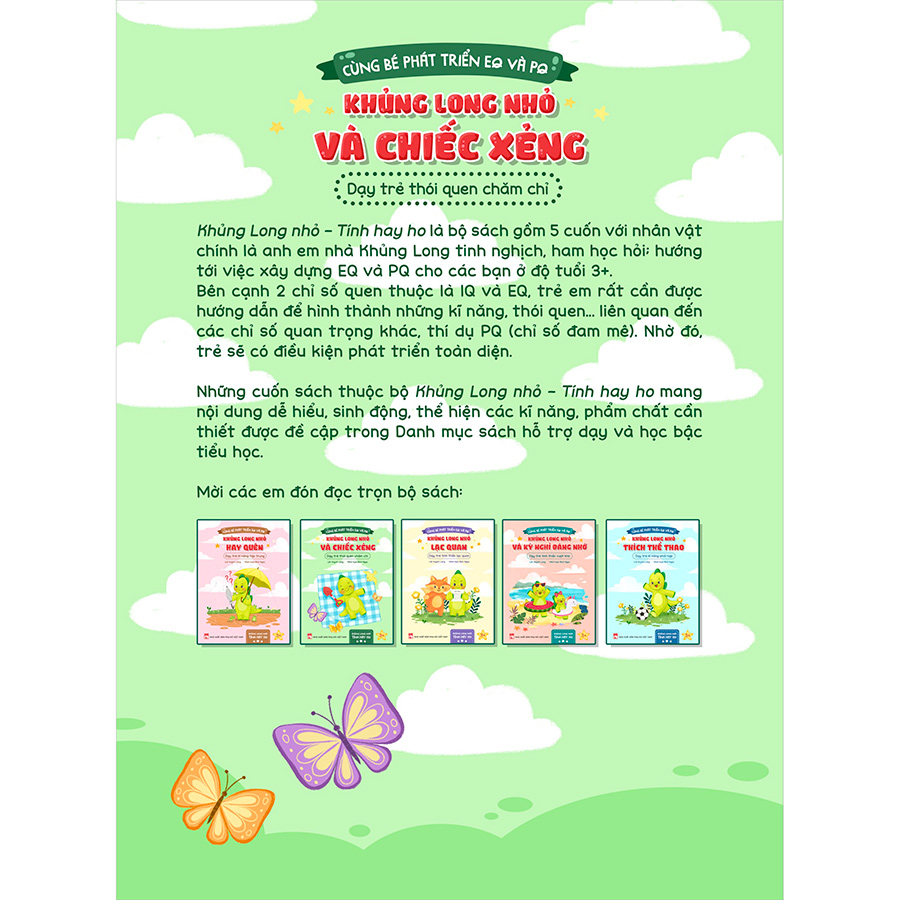 Khủng Long Nhỏ Và Chiếc Xẻng – Dạy Trẻ Thói Quen Chăm Chỉ