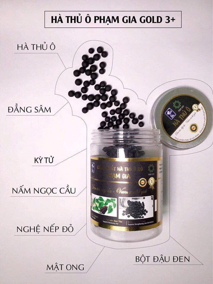 Hà thủ ô đỏ Phạm Gia Gold 3+