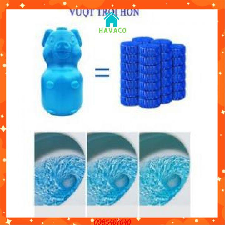 Tẩy Bồn Cầu Hình Con Lợn