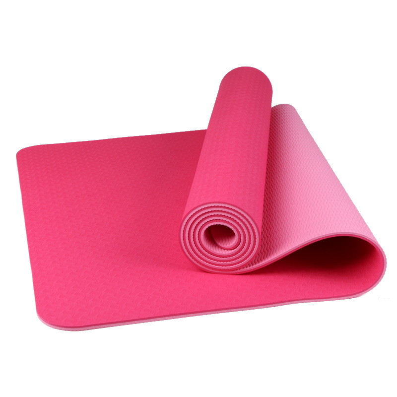 Thảm tập YOGA TPE Cao Cấp 2 lớp 6mm (Có Túi Đi Kèm)