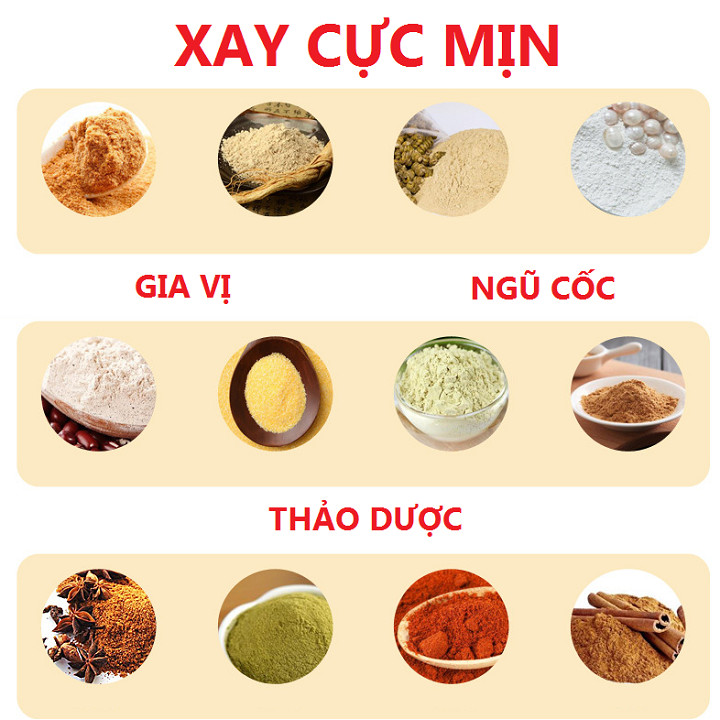 Máy xay bột đa năng 800Y -xay các loại hạt khô ,ngũ cốc...hàng chính hãng