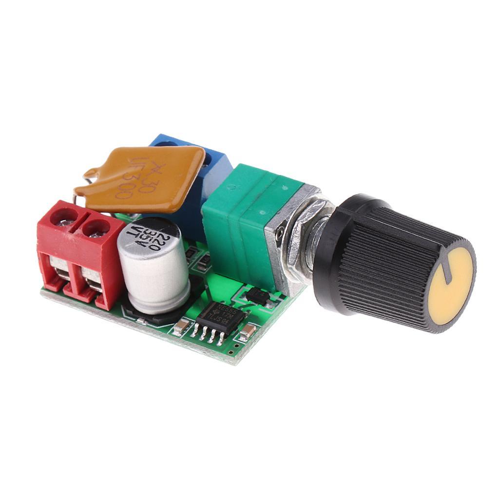 5PCS DC Motor PWM Speed Controller 3V-35V 90w Speed Control Switch LED Dimmer Modules PWM Frequency 10
