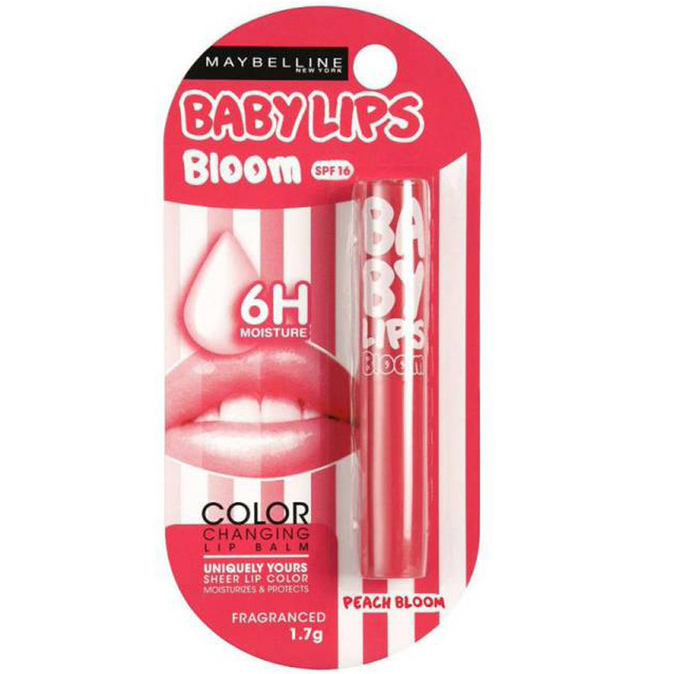 Son Dưỡng Môi Baby Lips Bloom Maybelline New York Chống Nắng SPF 16 (có màu) 1.7g