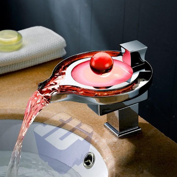 Vòi Lavabo đổi màu theo nhiệt độ chất liệu cao cấp