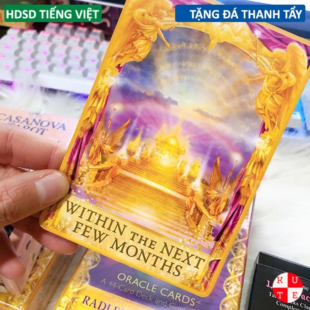 Bài Oracle Angel Answers 44 Lá Bài Tặng Hướng Dẫn Tiếng Việt Và Đá Thanh Tẩy