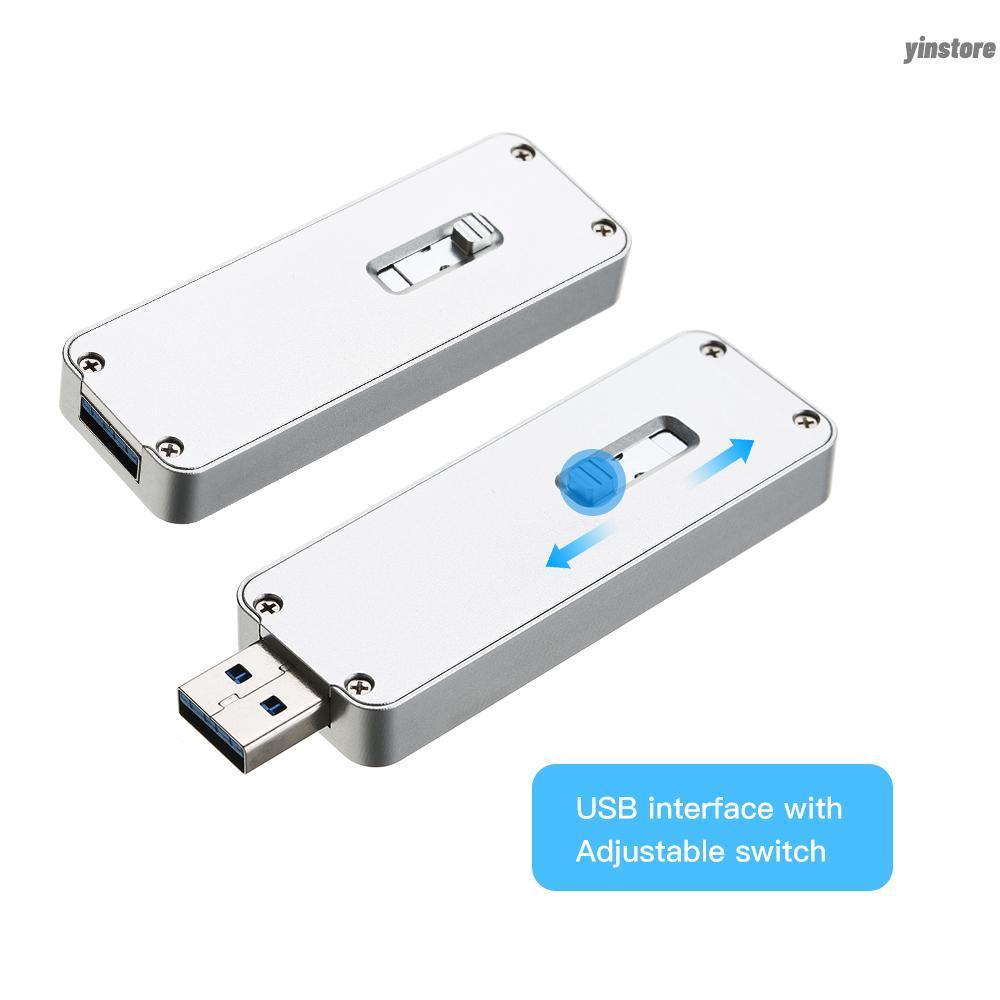 Hộp Đựng Ổ Cứng Di Động NGFF / M.2 SSD Sang USB 3.0 Type-A