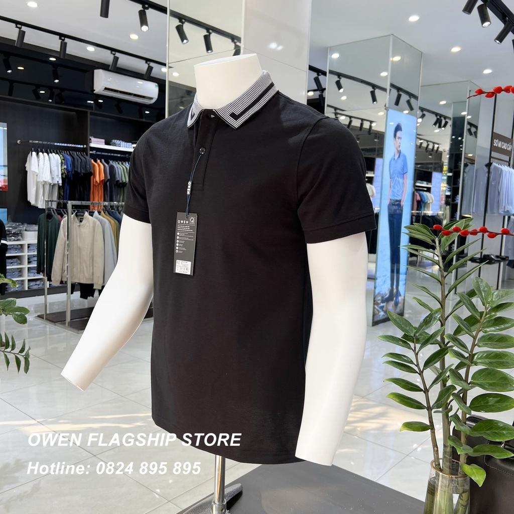 Áo Polo nam Owen chất Cotton thấm hút mồ hôi thoáng mát Mã APV231344