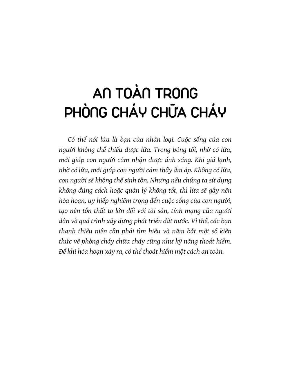 Kỹ Năng An Toàn Trong Cuộc Sống Dành Cho Thanh Thiếu Niên - An Toàn Trong Ăn Uống Và Sơ Cấp Cứu