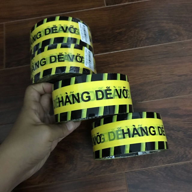 Cây 6 Cuộn Băng Keo Hàng Dễ Vỡ Niêm Phong Hàng Hóa 100 Yard