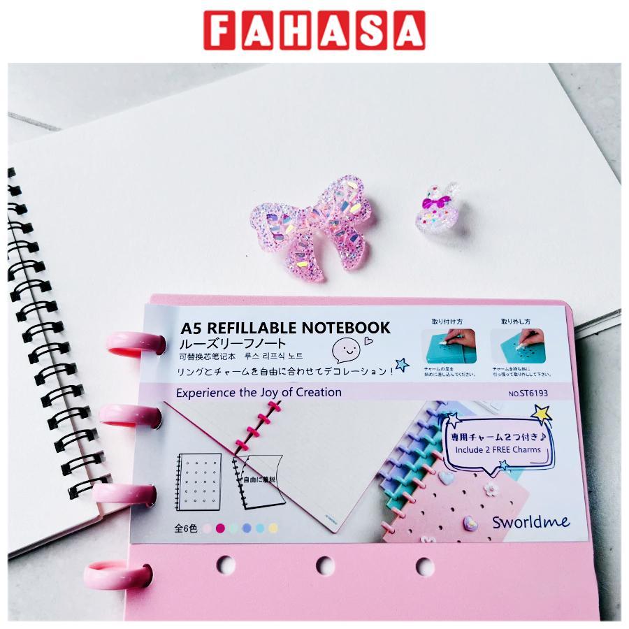 Phụ Kiện Charm Trang Trí Sổ Bìa Lỗ - Sworld ST6261-011