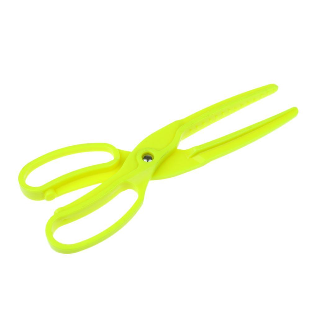 Fishing Fish Tackle Pliers Clamp Plastic Catch Tool Grip Fishing Pliers High-quality Fishing Gear Hook Clamp Yellow